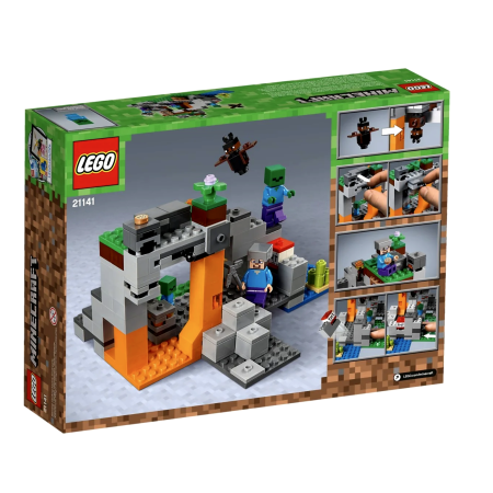 LEGO Minecraft 21141 Jaskinia zombie